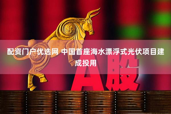 配资门户优选网 中国首座海水漂浮式光伏项目建成投用